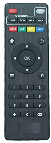 Original Replacement Remote Control Controller with Silicone Case for Android TV Box MXQ, MXQ Pro, MXQ-4K, X96, X96W, X96 Mini, X96 Q, T95 Mini, T95H, T95M, T95N, V88, R69, Q+, HK1, X10, MX10 (1)