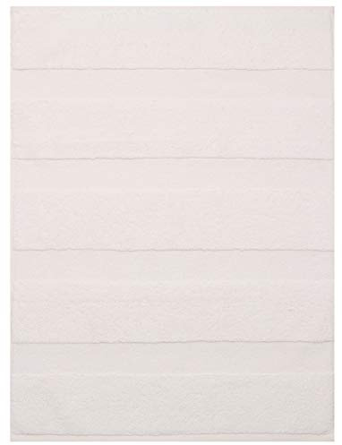 Betz Badvorleger Badematte Badteppich Duschvorleger Frottee Deluxe Größe 50x70 cm Qualität 680 g/m² 100% Baumwolle Farbe Creme
