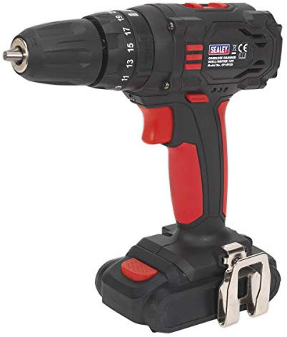Sealey Cp18Vld Cordless Li-Ion 10Mm Hammer Drill/Driver 18V 1.5Ah 2-Speed