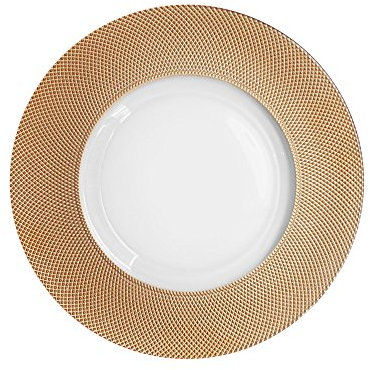 chargeit von Jay 1875001 CP Cara Platzteller, Glas, kupfer