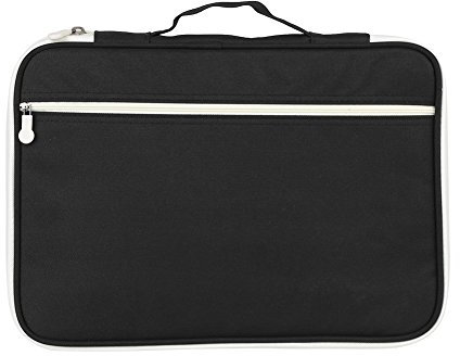 Yuyte A4 Dokumententasche Ordner Organizer mit Reißverschluss für Laptop 2