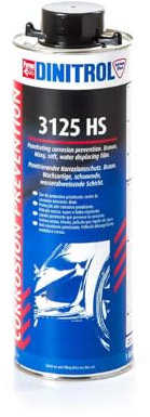DINITROL® 3125 HS Cire de cavité résistante aux Gouttes – Boîte de 1 Litre (culot à vis de Style Schutz)