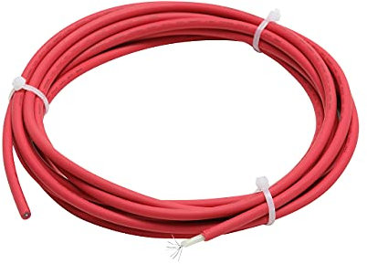 Mssoomm CO2 Laser Machine Cable Wire, 50KV DC, 2m/6.56ft, OD 5.2mm, AWG22, Copper, Multi Strand, For CO2 Laser Cutter/Engraver/Marker