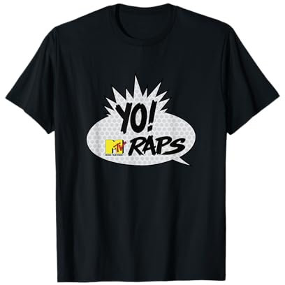 MTV YO! MTV Raps Comic Book Talk Bubble T-Shirt