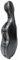 HDYNUZ Custodia per Violoncello, Custodia Rigida per Violoncello 4/4, Fibra di Carbonio Ultraleggera, spedizione in Aereo 3,5 kg (Color : Black)