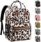 Tenot Wickeltasche, Rucksack, Tragetasche für Damen, großes Fassungsvermögen, Babytasche mit isolierten Taschen, multifunktionale Wickeltaschen, Leoparden-Print, 11.5 L x 6.0 W x 16.0 H, Standard