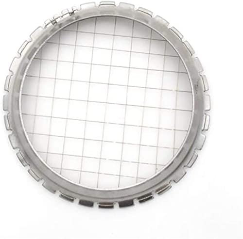 Stainless Steel Mashed Potato Hand Squeezer Mesh Shape Round Egg Slicer Mushrooms Cutter Chopper Kitchen Cooking Tool Deft Design