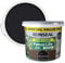 SAVING HUB One Coat Fence Life Paint - Garden Shed & Fence Paint - for Rough Wood - Trellis, Sheds & Wooden Structures - Showerproof in 1 Hour (Tudor Black Oak, 12 Liter)