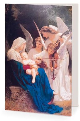 Forletter - Pack de 10 Tarjetas de Navidad,11'5 x 17 cm, Arte Religioso