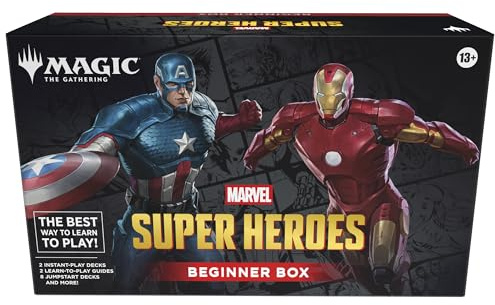 Magic: The Gathering | Marvel Super Heroes Einsteigerbox | Kartenspiel für 2 Personen (Englische Version)
