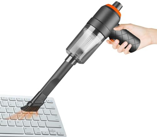 Aspirateur de nettoyage de voiture | 1200 mAh rechargeable 9000 Pa – Aspirateur de siège de voiture – pour siège, console centrale, boîte à gants, tableau de bord, claviers, électronique, canapé