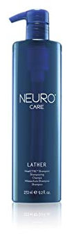 Paul Mitchell Neuro Lather HeatCTRL Shampoo - Hitzeschutz-Shampoo mit HeatCTRL Technologie, Thermo-Care Shampoo für Hitze-geschädigtes Haar, 272 ml
