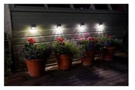 Fence Wall & Post 3L Light 4 Pack, Multi-Colour, JNS_461564