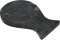 Repose-cuillère en marbre Radicaln 8'' pouces Noir Spatule Fourchette Louche Fait main Repose-ustensiles Keeper - Organisateur de cuillères de cuisine (Black)