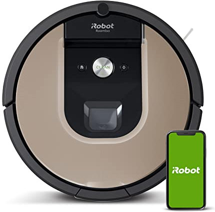 iRobot Robot aspirateur Roomba® 966 - Recharge et reprend - Suggestions personnalisées - Compatible avec Les Assistants vocaux