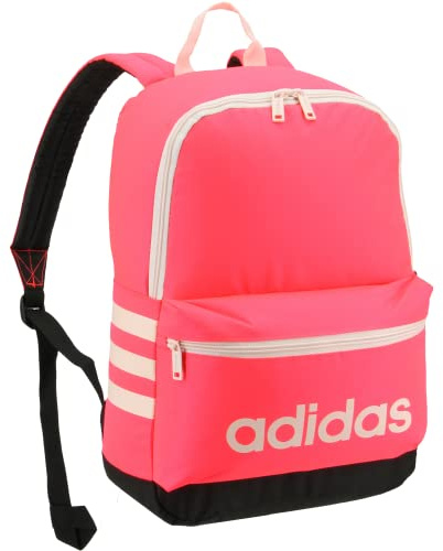 adidas Unisex-Kinder 978479 Classic 3S, Rucksack, Pink/Schwarz/Pink, OSFA
