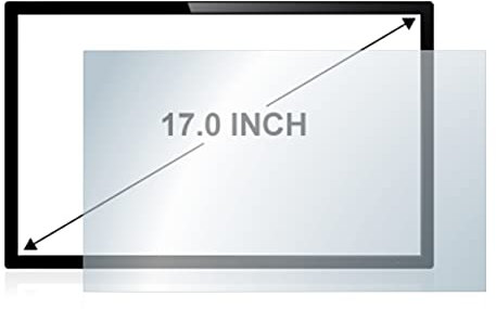 BROTECT 17 Entspiegelungs-Schutzfolie für Touch-Panel PCs mit 17,0 Zoll (43.2 cm) [341 mm x 273 mm, 4:3] Matt, Anti-Fingerprint