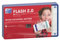 Oxford FLASH 2.0 Karteikarten A7, Lernkarten, 75x125mm, blanko, marine-blau, 80 Blatt