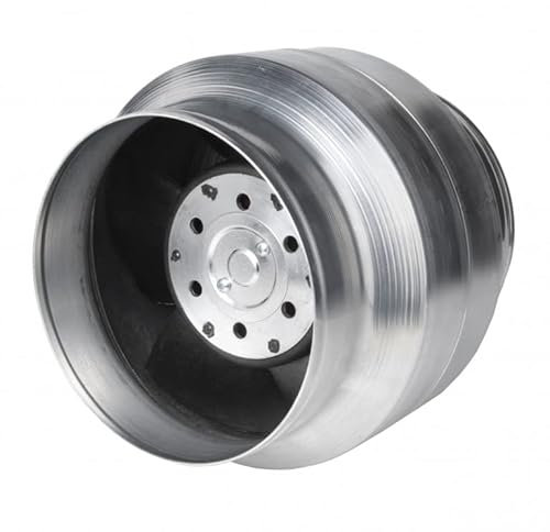 Ventilador Extractor Axial 120mm Alta Temperatura 150°C | 2650 r.p.m. | Conducto Circular Ø120 mm | Aire Caliente | Rodamiento a Bolas NSK Japón de Larga Vida 30.000 Horas Hot Air