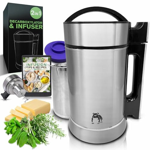 Decarboxylator und Infuser Machine, Magic Herb Butter Machine, Herb Oil Infuser Machine, Butter Churner Electric, Gummy Maker Machine & More - EdiWhip (EdiWhip)