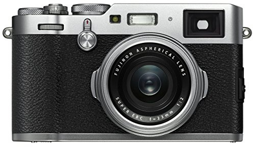 Fujifilm X100F Mirrorless Digital Camera, Silver (Renewed)