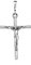 Kreuz Sterling Silber 925 Anhänger Jesus Christ Kruzifix Religiöse Unisex