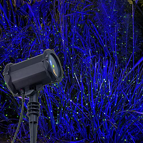 Lunmore Luces de jardín Firefly Proyector de estrellas láser luces de Navidad para jardín, césped, patio