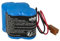 vhbw batteria sostituisce GE/Fanuc A06B-6114-K504, A98L00310025, A98L-0031-0025 per controlli industriali, centraline (3000mAh, 6V, Li-Ion)