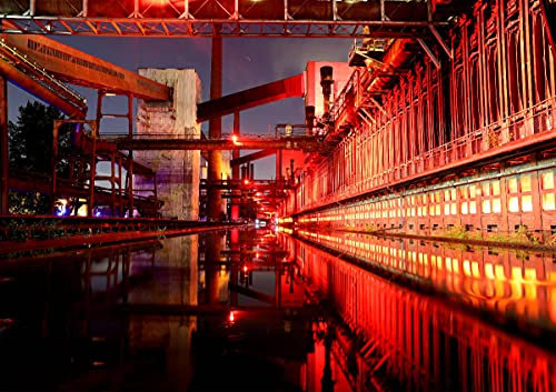 CALVENDO Poster 84,1 x 59,4 cm Querformat Kokerei Zollverein Essen, Poster DIN A1 quer| Bilder, Kunstdruck, Wandbild, Wanddeko, Prints ohne Rahmen