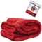 Nuke Guys Gamma Dryer XXL | Ultra saugstarkes Trockentuch 1400 GSM rot 50x80cm | Fusselfrei, abgerundete sanfte Fasern, kratzerfrei, extra groß | Premium Mikrofasertuch für Auto Motorrad Fahrrad
