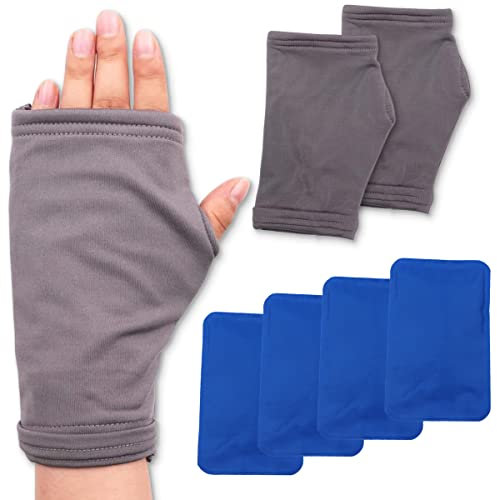 Heiß- und Kalttherapie-Handschuhe, Hand-Eisbeutel, Eis- und Wärmetherapie-Fäustlinge | Mikrowellen- und gefrierbar, Arthritis, Finger- und Handverletzungen und Karpaltunnel (Eisbeutel)