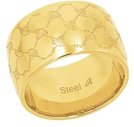 JOOP! Ring Edelstahl Damen Ringe, Gold, Kommt in Schmuck Geschenk Box