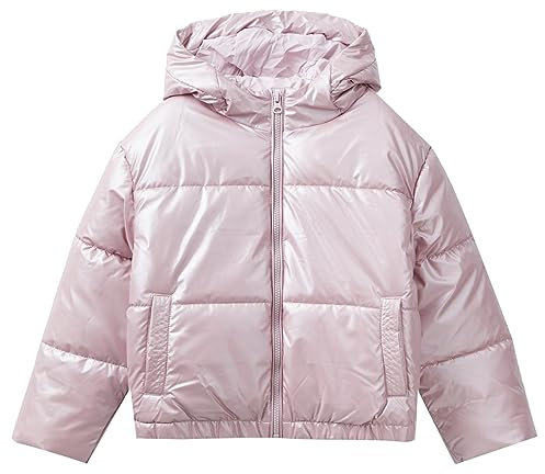 United Colors of Benetton Giubbotto 22z0cn02q, Giacca Bambine e ragazze, Rosa 902, M