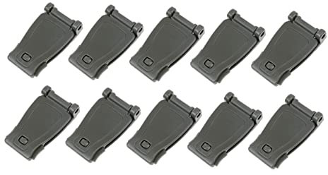 INOOMP Kletterzubehör 12st Molly-Taste Tasche Gurtbandverbinder Gurtbandschnalle Gurtverbinder Für Tasche Schnalle Für Tasche Befestigungsschnalle Stahl Nylon Rucksack