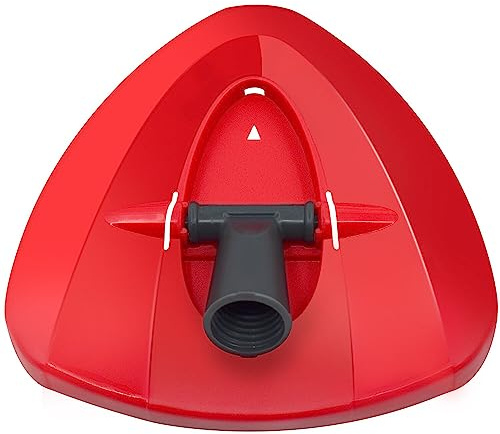 Spin Mop Replacement Head Base Compatible with Oceda EasyWring 1-Tank System Mop Rotating Triangle Mop Head Cover Replacement Rotating Mop Base Plastic Base for Spin Mop Accessories
