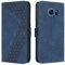 YIRRANZD Custodia per Samsung Galaxy S7 Edge, Cover a Libro in Pelle PU con Slot Cart e Silicone TPU Bumper, Flip Caso Portafoglio Cover per Samsung S7 Edge (Blu)