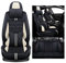 nenyan Autositzbezüge Komplett Set Universal in Premium Design | Schonbezüge für die Vordersitze & Rückbank | Auto Sitzbezüge Airbag Geeignet | Wasserdicht Sitzbezug - Schwarz Beige Luxus