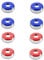 LOVIVER 8X Shuffleboard Pucks Set, Ersatz Party Home Shuffleboard Tisch Pucks