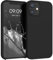 kwmobile Handyhülle für iPhone 12 mini Hülle, für iPhone 12 mini Case - Hülle Silikon - kabelloses Laden - Schwarz matt