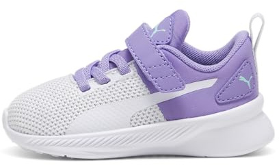 PUMA Jungen Unisex Kinder Flyer Runner V INF Sneaker, Lavender ALERT White-Silver Mist, 27 EU