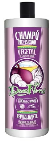 DONA FLORA – Shampoo mit Zwiebel & Bambus 1000ml – Unterstützt Haarwachstum – Stärkt & Regeneriert das Haar – Für Alle Haartypen – Revitalisierende Formel Ohne Sulfate