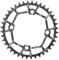 104 BCD - Plato para bicicleta (40T, 42T, 44T, 46T, 48T, 50T, 52T, para 8, 9, 10, 11, 12 velocidades, MTB, BMX, Gravel Bike y bicicleta de carretera (negro 40T)