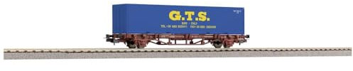 Piko H0 27700 H0 Containertragwagen 40´ Container GTS der FS 1 x 40´ GTS, divers
