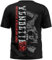 Vendetta Inc. Herren Rundhals Kurzarm Baumwoll Shirt schwarz Hatchet VD-1371 (DE/NL/SE/PL, Alphanumerisch, 3XL, Regular, Regular, Schwarz)