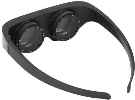Gafas VR Inteligentes 4K con Pantalla WiFi Inalámbrica, Gafas con Pantalla de Video con Batería de 8000 MAh, Gafas con Auriculares VR Gafas de Película para Computadora de Teléfono