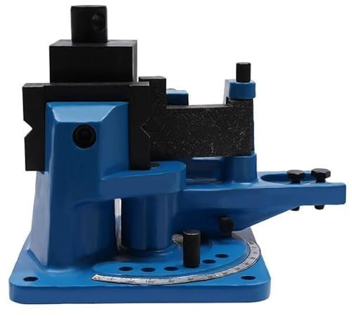 120° Universal Winkelbieger, Manuell Winkelbiegemaschine, Biegemaschine Biegegerät mit 5 Stk. Matrize