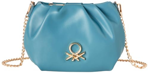 United Colors of Benetton Geldbörse 6zbgdy07a, Damen-Tasche, ST, blau, ST
