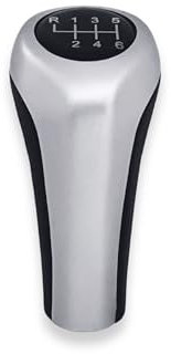 1neiSmartech Schaltknauf 6 Gang kompatibel mit BMW 1er E81, E82, E87; 3er E46, E90, E91, E92; 5er E60, E61; 6er E63; X1 E84; X3 E83; X5 E53; E30, E32, E34. , E36, E38, E39