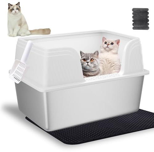 Katzentoilette 6040 (Weiß, XXL)