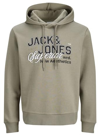 JACK & JONES Male Kapuzenpullover Logo Kapuzenpullover
